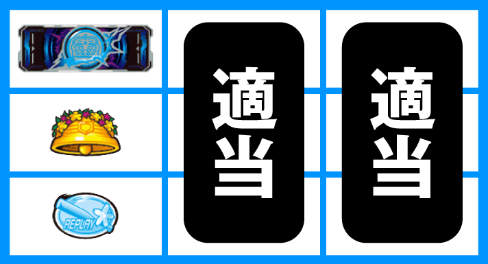 スマスロ とある科学の超電磁砲2　順押しBAR狙い　上段BAR停止時
