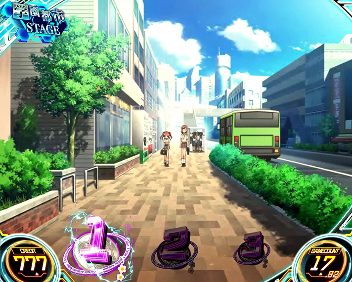 スマスロ とある科学の超電磁砲2　順押しナビ　紫