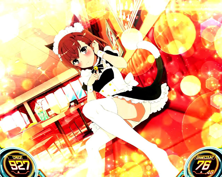 スマスロ とある科学の超電磁砲2　萌えカットイン　御坂美琴