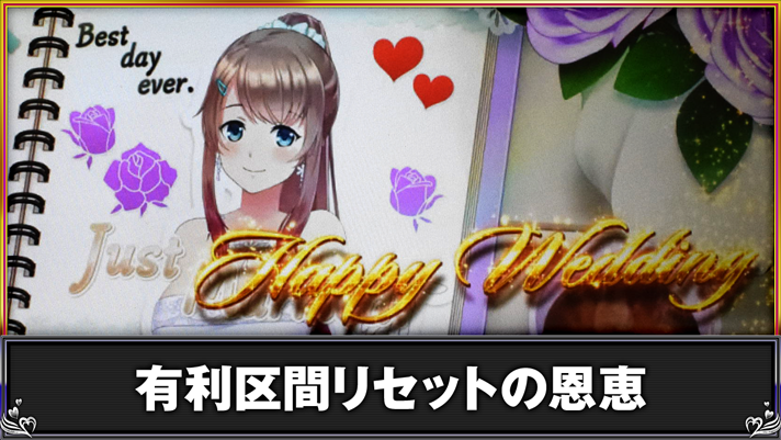 L 絶対衝激Ⅳ　筐体　下パネル　有利区間リセットの恩恵