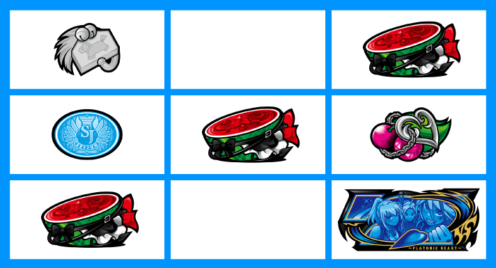 L 絶対衝激Ⅳ 衝撃目 右斜め上がりスイカ揃い