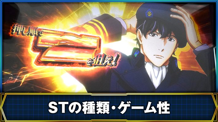 銀河英雄伝説 Die Neue These　STの種類・ゲーム性　押し順で7を狙え