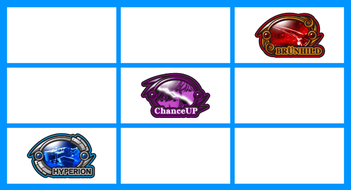 銀河英雄伝説 Die Neue These 各小役の停止形 ギャラクシー目