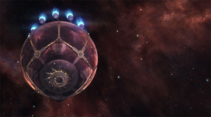 銀河英雄伝説 Die Neue These　ガイエスブルクボーナス/銀河帝国ルートの（上位）ST終了画面　銀河帝国①