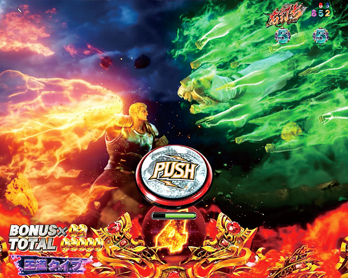 e 北斗の拳11 暴凶星　ラッキートリガー・LT中リーチ演出の信頼度　拳王RUSH　ショートバトル