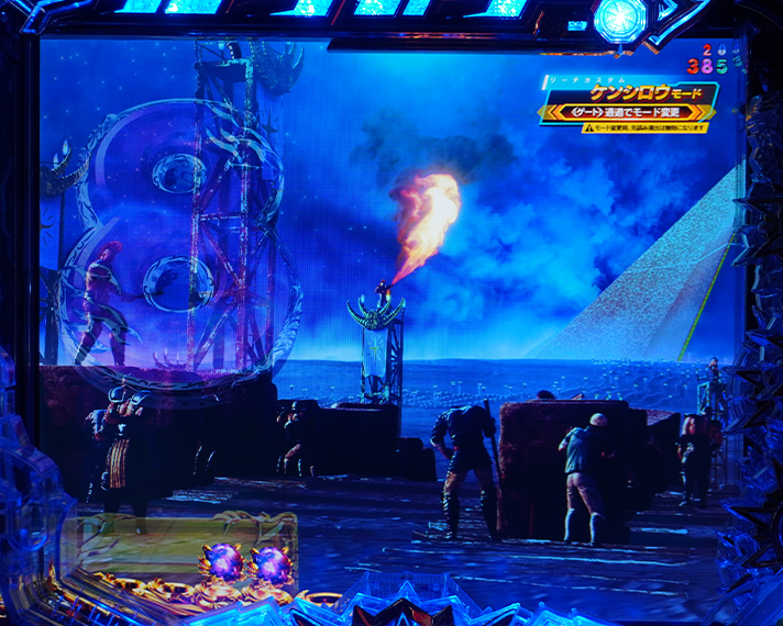 e 北斗の拳11 暴凶星　先読み予告の信頼度　背景変化先読み予告