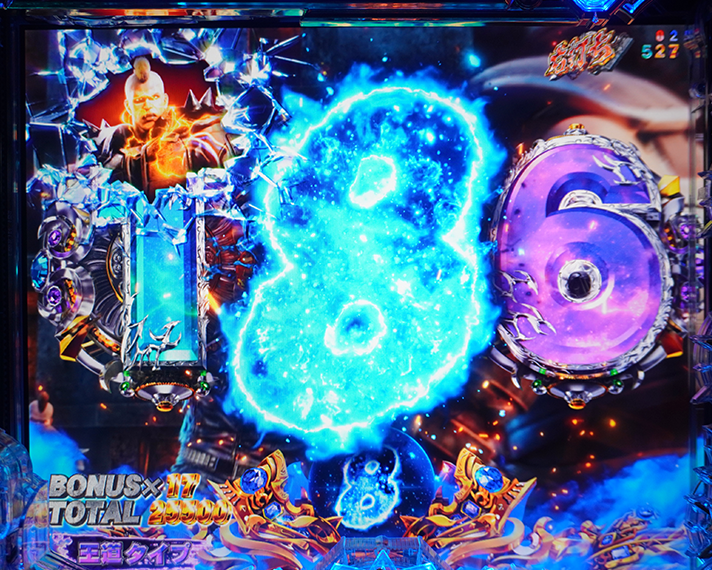 e 北斗の拳11 暴凶星　ラッキートリガー/LT中の先読み予告信頼度　動ボタン先読み予告　断末魔パターン