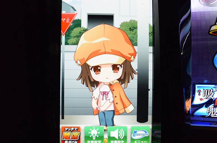 スマスロ 化物語　サブ液晶ヒロイン　千石撫子