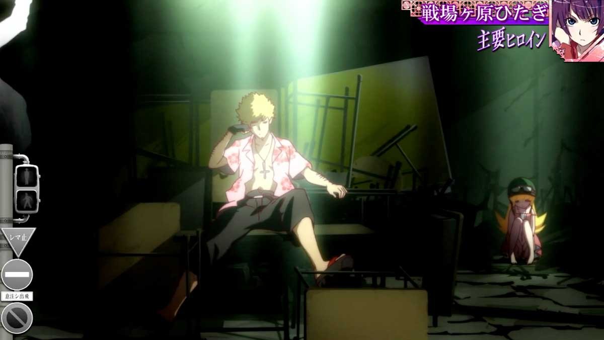 スマスロ 化物語　通常時　学習塾ステージ