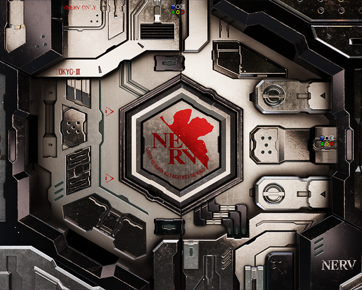 e 新世紀エヴァンゲリオン 〜はじまりの記憶〜　リーチ前予告　信頼度　背景変化　背景移行時の演出