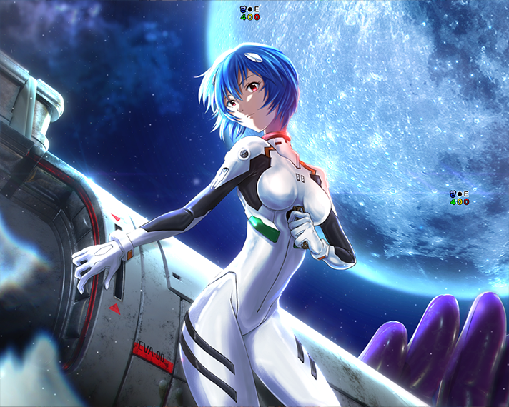 e 新世紀エヴァンゲリオン 〜はじまりの記憶〜　リーチ後予告　信頼度　リーチ後背景予告