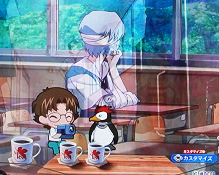 e 新世紀エヴァンゲリオン 〜はじまりの記憶〜　学校ステージ　ミニキャラSU・信頼度　クラスメイト