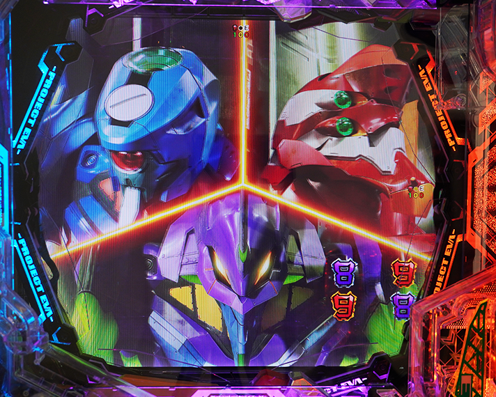 e 新世紀エヴァンゲリオン 〜はじまりの記憶〜　リーチ後予告　信頼度　SP発展演出　エヴァンゲリオン発進