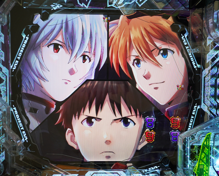 e 新世紀エヴァンゲリオン 〜はじまりの記憶〜　リーチ後予告　信頼度　SP発展演出　エヴァンゲリオン発進