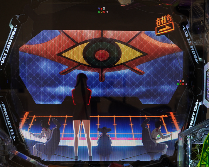 e 新世紀エヴァンゲリオン 〜はじまりの記憶〜　初当たり　図柄揃い　チャージ　偶数図柄揃い　ラウンド中の昇格演出　奇跡の価値は　サハクィエル