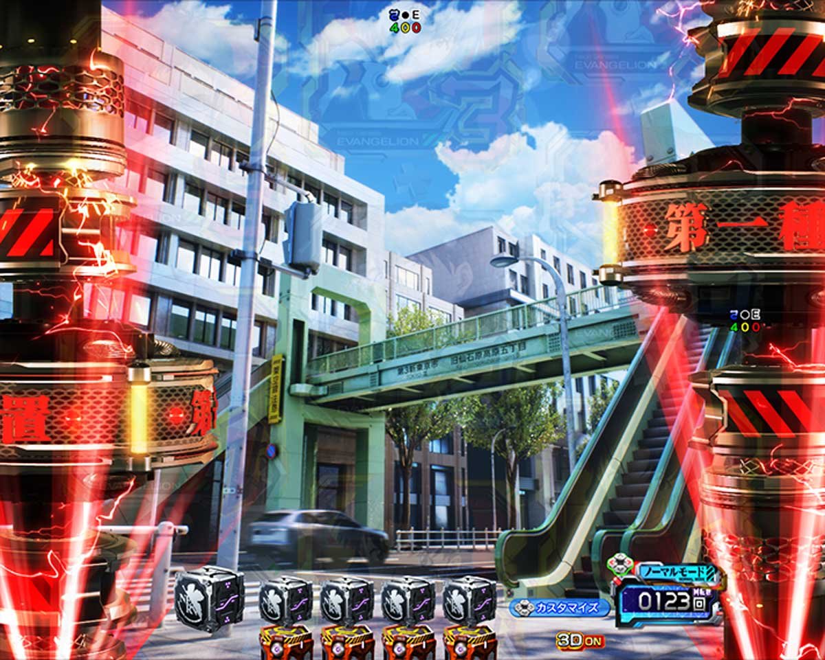 e 新世紀エヴァンゲリオン 〜はじまりの記憶〜　通常時のカスタム信頼度・占有率　先告知カスタム　先バレ　アラート先告知