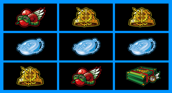 バーニングエクスプレス　打ち方　各小役の停止形　リーチ目