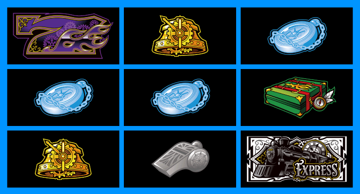 バーニングエクスプレス　打ち方　各小役の停止形　リーチ目