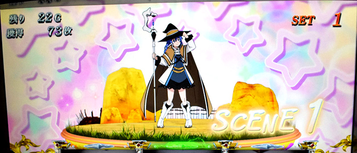 L無職転生 〜異世界行ったら本気だす〜　左リール停止出目の法則　ヒロイン台座（シーン1）