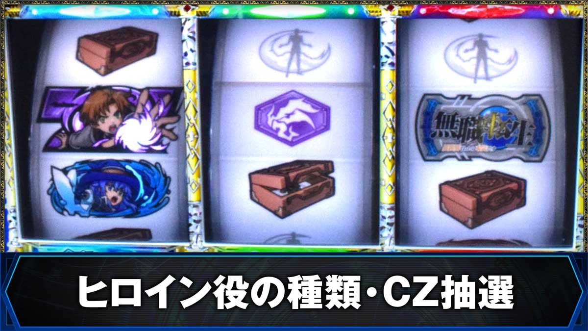 L無職転生 〜異世界行ったら本気だす〜　ヒロイン役の種類・CZ抽選