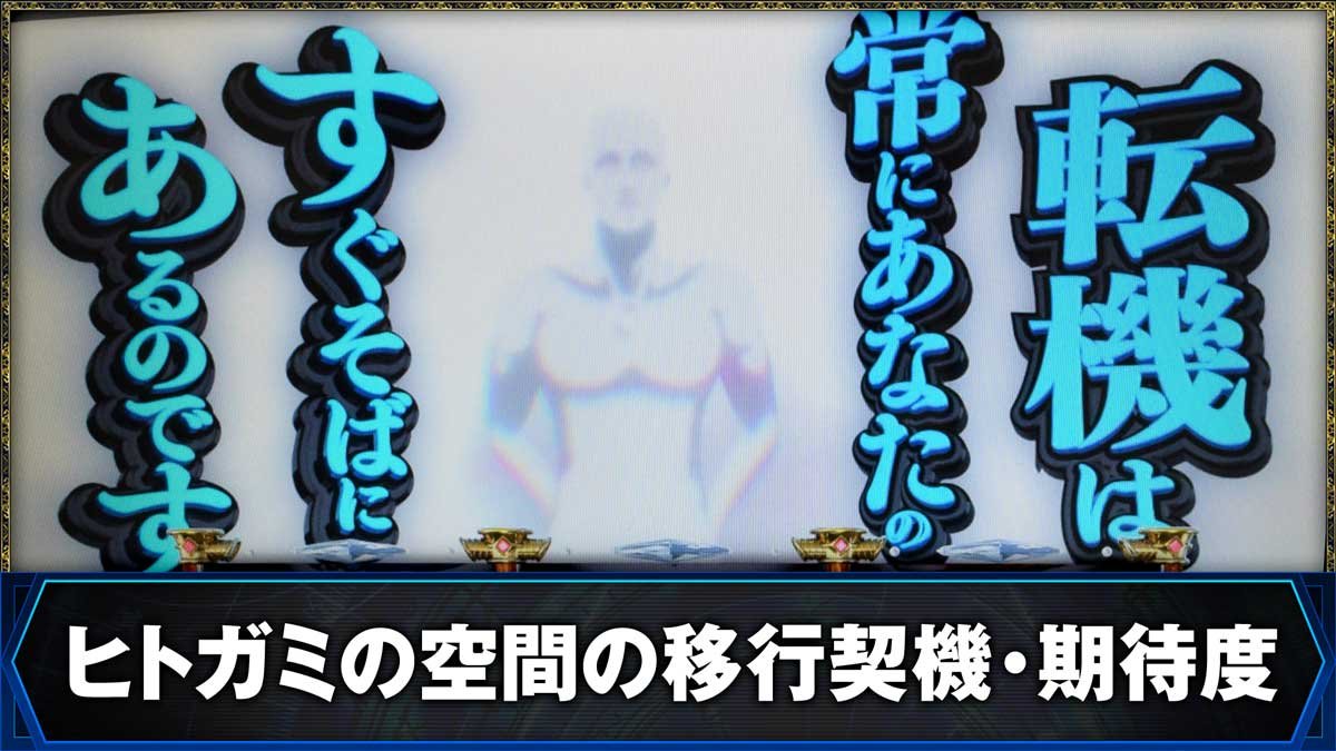 L無職転生 〜異世界行ったら本気だす〜　ヒトガミの空間移行契機・期待度