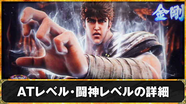 スマスロ 北斗の拳 転生の章2 ATレベル・闘神レベル TOP画像