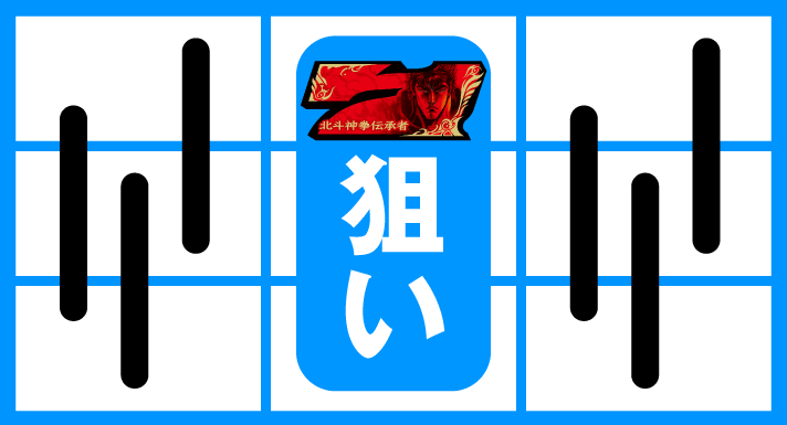 スマスロ 北斗の拳 転生の章2　AT中に可能な打ち方　中押し赤7狙い