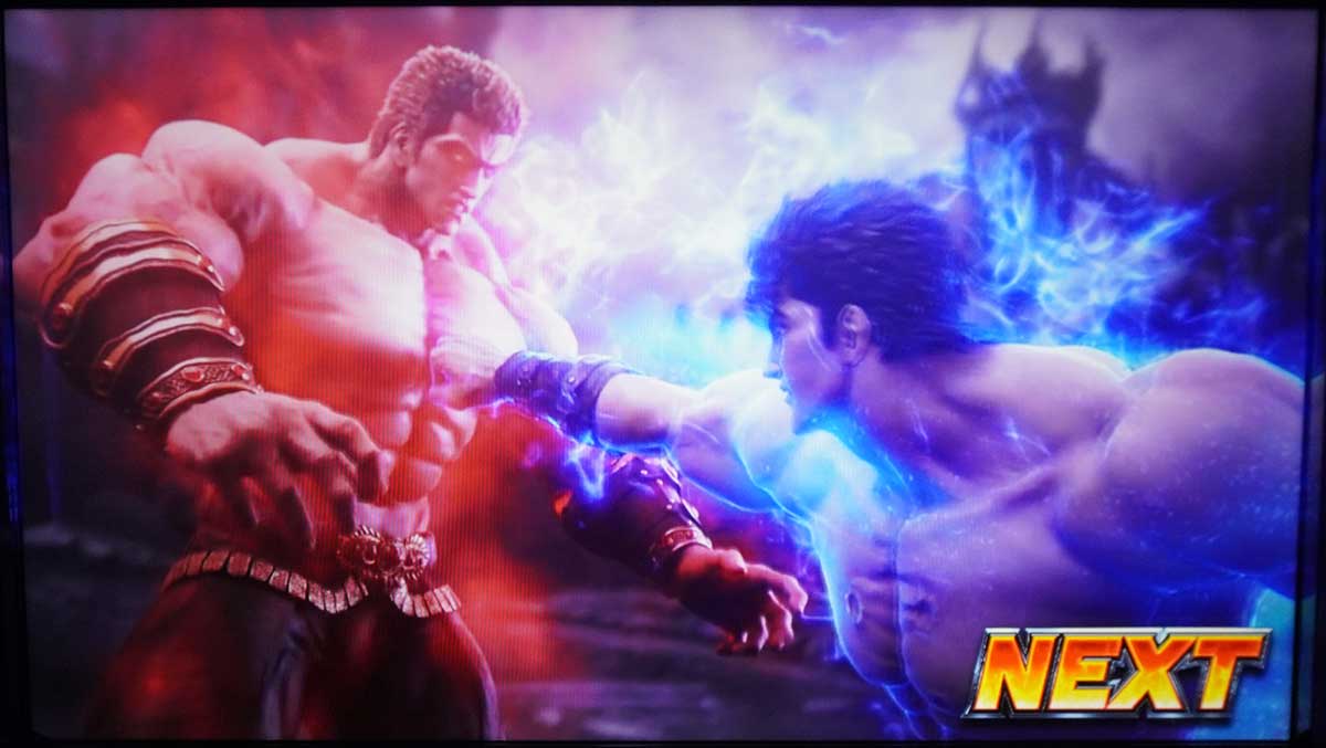 スマスロ 北斗の拳 転生の章2　引き戻しゾーン「天撃」　成功抽選　バトル2G目