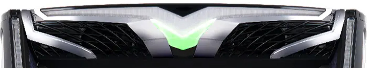 スマスロ 北斗の拳 転生の章2　筐体上部中央ランプ発光　黄緑点灯