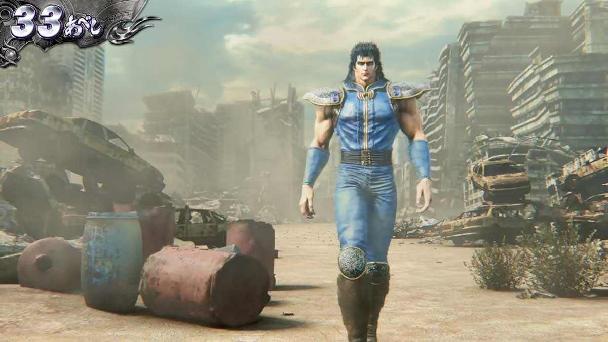 スマスロ 北斗の拳 転生の章2　通常時のステージ　荒野