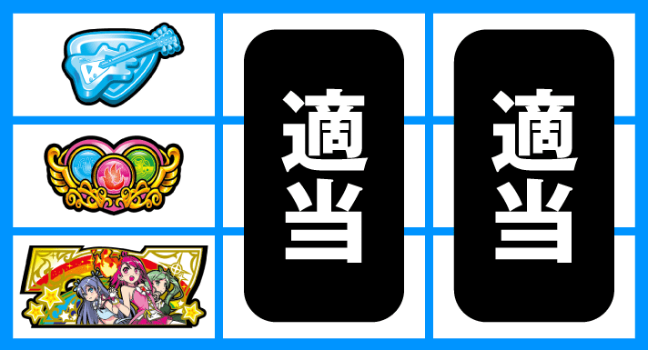 プリズムナナ　順押しBAR狙い　マジカル目停止時