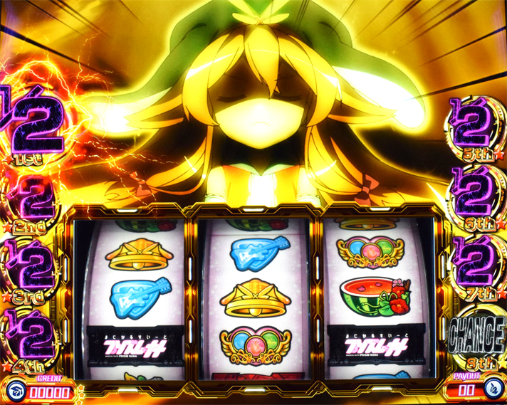 プリズムナナ　ライトニングゾーン　ボーナス確率　1/2