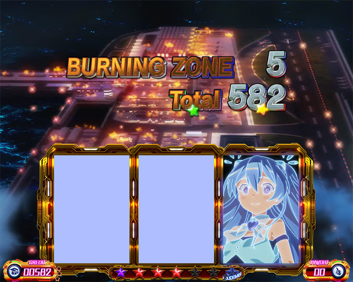 プリズムナナ　（上位）ST終了画面　1人