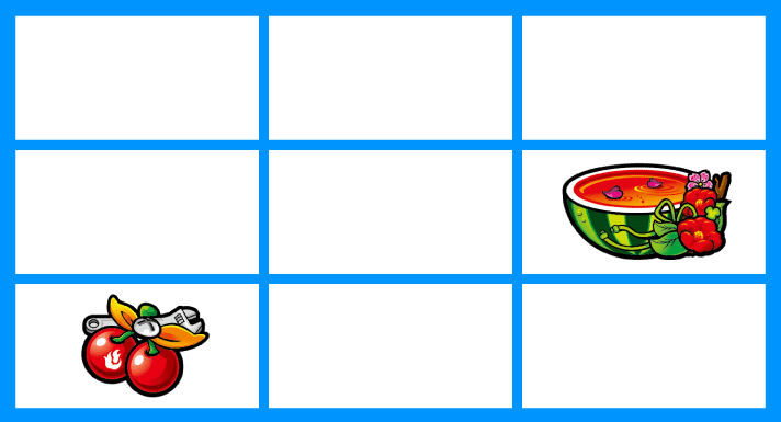 プリズムナナ　各小役の停止形　強チェリー