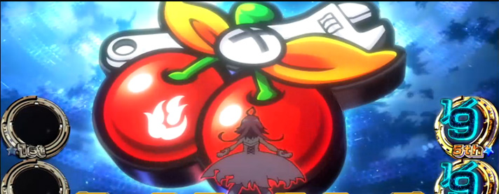 プリズムナナ　ST「バーニングゾーン」　小役告知　デカナビ