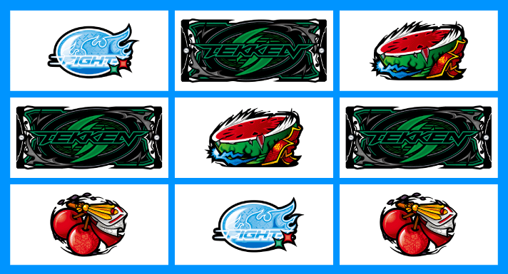 スマスロ鉄拳6 強チェリー 右リール中段BAR停止