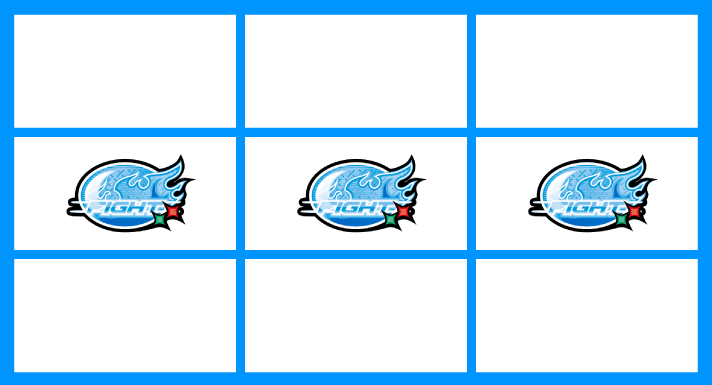 スマスロ鉄拳6　各小役の停止形　リプレイ　中段揃い