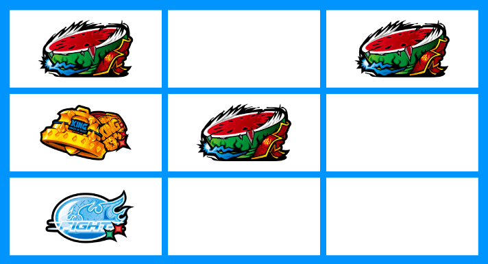 スマスロ鉄拳6　チャンス目　スイカハズレ