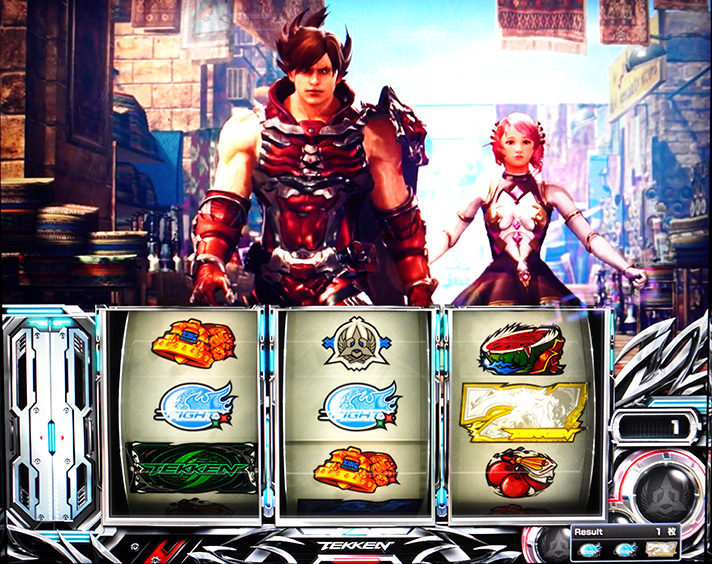 スマスロ鉄拳6　通常時のステージ　ラースステージ