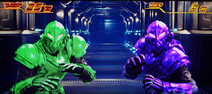 スマスロ鉄拳6　青7ボーナス　小役ナビ　緑　紫