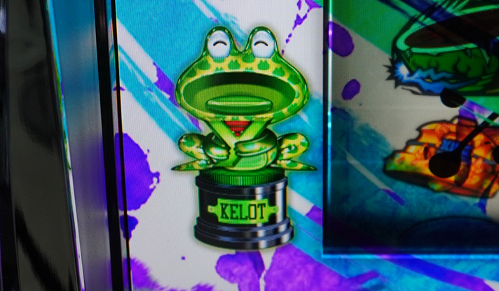 スマスロ鉄拳6　ケロットトロフィー　ケロット柄