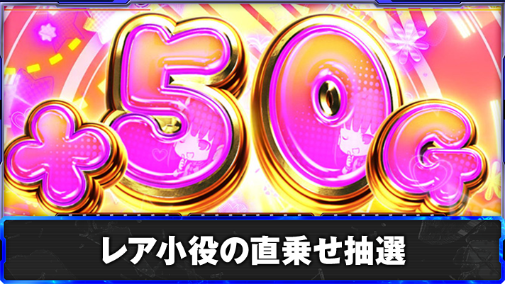 スマスロ鉄拳6　レア小役の直乗せ抽選　50G上乗せ