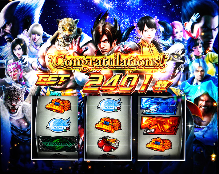 スマスロ鉄拳6　エンディング　終了画面