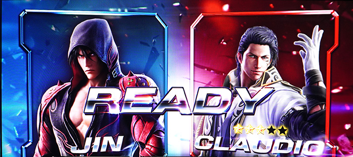 スマスロ鉄拳6　鉄拳ゾーン　対戦キャラ　仁 VS クラウディオ