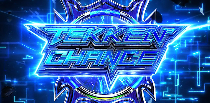 スマスロ鉄拳6　鉄拳チャンス突入画面　青文字