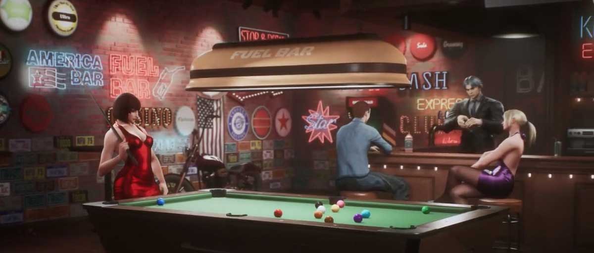 スマスロ鉄拳6　通常時　BARステージ