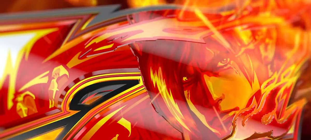 スマスロ鉄拳6　前兆中の抽選　鉄拳ラッシュ本前兆時　赤7ボーナス