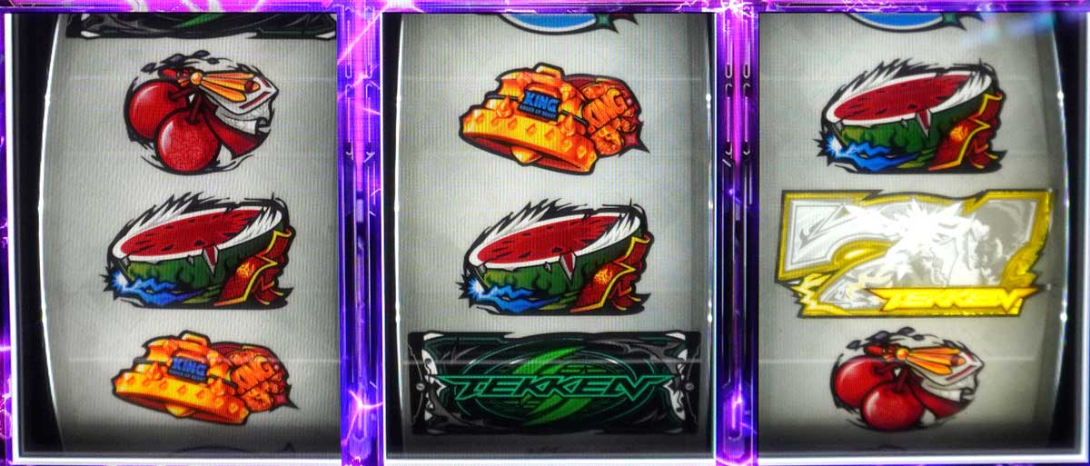 スマスロ鉄拳6　リバースロック　リール