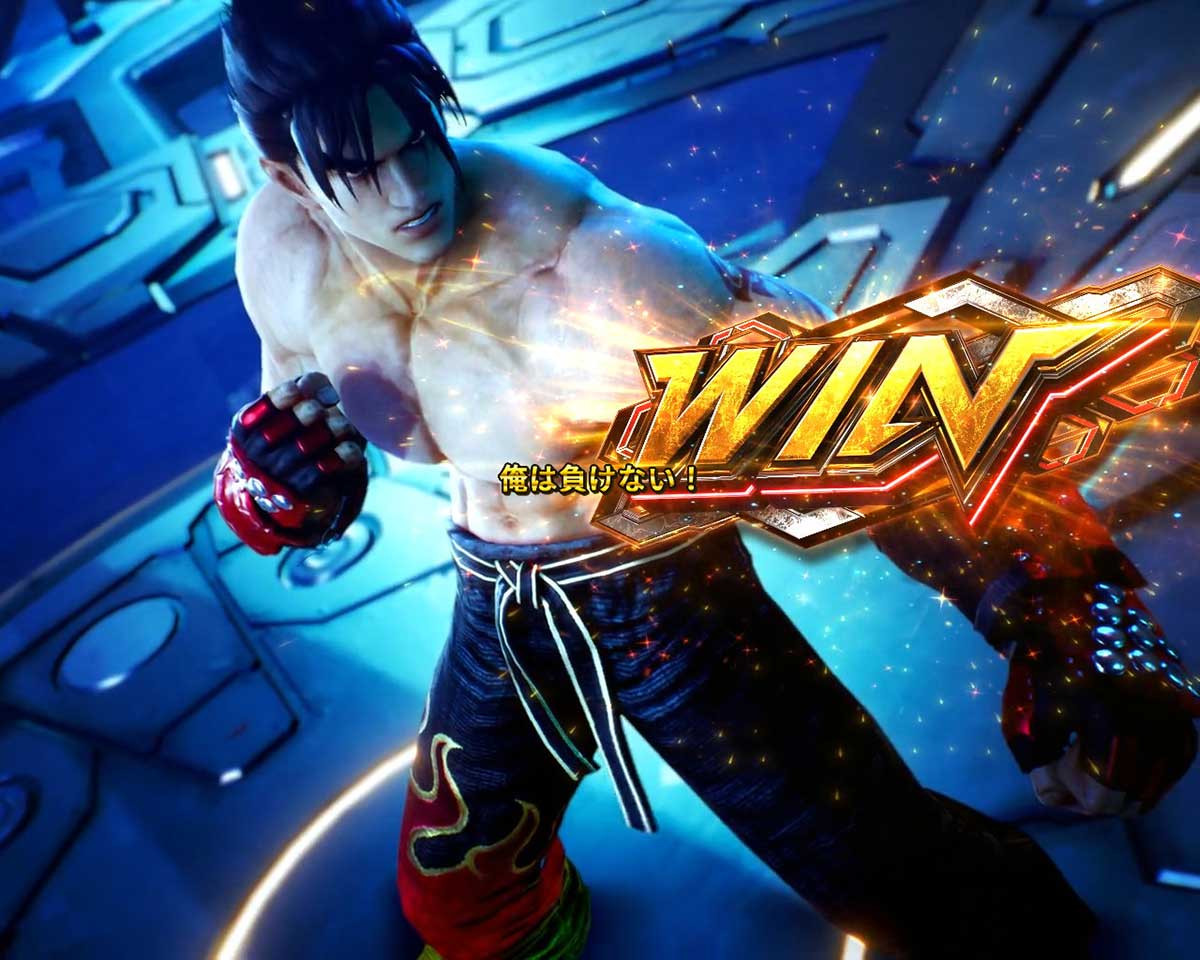 スマスロ鉄拳6　鉄拳ゾーン　勝利画面