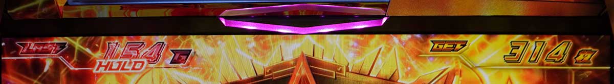 スマスロ鉄拳6 CZ「ロックオンチャレンジ」 軒ランプ